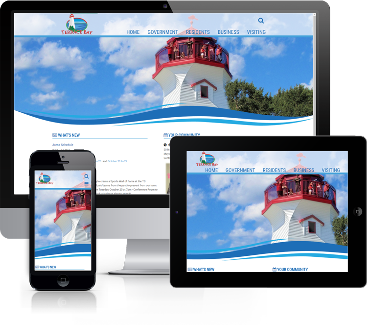 Website for the Township of Terrace Bay